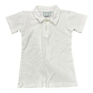 The Nestled Wren White Polo Tshirt 5 years